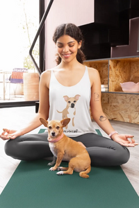 Personalized Basenji Mom Yoga Tank Top-Shirts & Tops-Apparel, Basenji, Dog Mom Gifts, Shirt, T Shirt-5