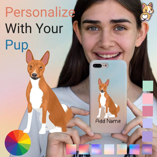 Basenji phone-cover-single