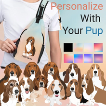 Load image into Gallery viewer, bassett_hound sling-bag-multi