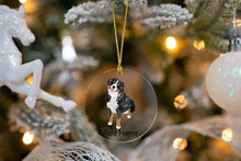 Load image into Gallery viewer, Personalized Bernese Mountain Dog Christmas Tree Ornaments-Christmas Ornament-Bernese Mountain Dog, Christmas, Personalized-Christmas Tree Ornaments-Transparent-3.5&quot; or 8.9 cm-4