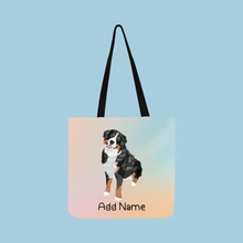 Load image into Gallery viewer, Personalized Bernese Mountain Dog Small Tote Bag-Accessories-Accessories, Bags, Bernese Mountain Dog, Dog Mom Gifts, Personalized-Small Tote Bag-Your Design-One Size-2