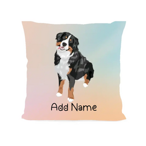 Personalized Bernese Mountain Dog Soft Plush Pillowcase-Home Decor-Bernese Mountain Dog, Christmas, Dog Dad Gifts, Dog Mom Gifts, Home Decor, Personalized, Pillows-Soft Plush Pillowcase-As Selected-12"x12"-2