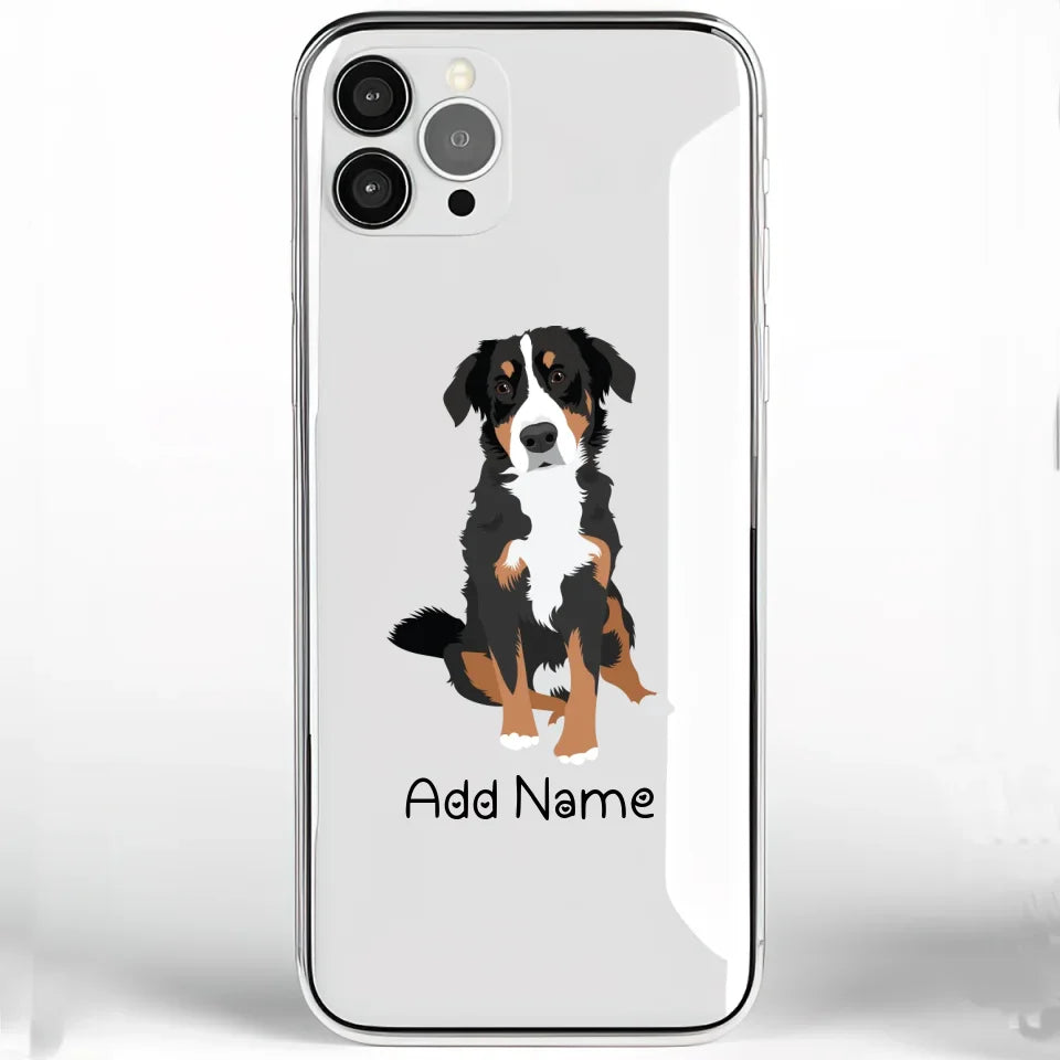 Personalized Bernese Mountain Dog Soft Shell Phone Cover-Cell Phone Accessories-Accessories, Bernese Mountain Dog, Dog Mom Gifts, Personalized, Phone Case-Phone Cover-Transparent TPU-One Size-2