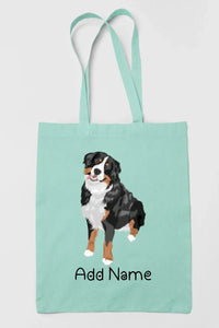 Personalized Bernese Mountain Dog Zippered Tote Bag-Accessories-Accessories, Bags, Bernese Mountain Dog, Dog Mom Gifts, Personalized-12