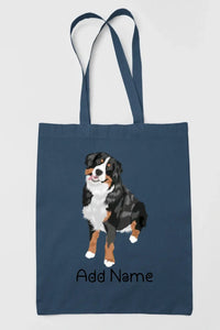 Personalized Bernese Mountain Dog Zippered Tote Bag-Accessories-Accessories, Bags, Bernese Mountain Dog, Dog Mom Gifts, Personalized-14
