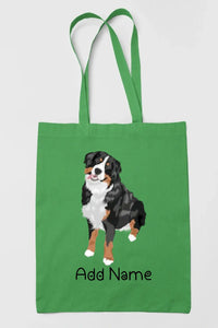 Personalized Bernese Mountain Dog Zippered Tote Bag-Accessories-Accessories, Bags, Bernese Mountain Dog, Dog Mom Gifts, Personalized-18