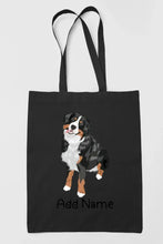 Load image into Gallery viewer, Personalized Bernese Mountain Dog Zippered Tote Bag-Accessories-Accessories, Bags, Bernese Mountain Dog, Dog Mom Gifts, Personalized-19