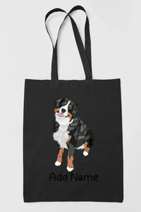 Personalized Bernese Mountain Dog Zippered Tote Bag-Accessories-Accessories, Bags, Bernese Mountain Dog, Dog Mom Gifts, Personalized-19