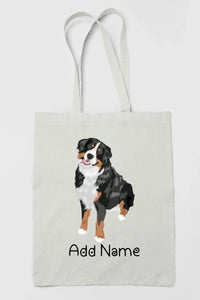 Personalized Bernese Mountain Dog Zippered Tote Bag-Accessories-Accessories, Bags, Bernese Mountain Dog, Dog Mom Gifts, Personalized-3