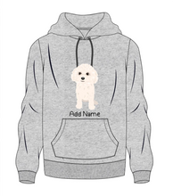 Load image into Gallery viewer, personalized-dog-mom-hoodie-heather-gray