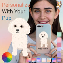 Load image into Gallery viewer, Bichon Frise phone-cover-single