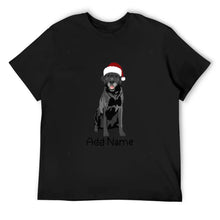 Load image into Gallery viewer, Personalized Black Labrador Dad Cotton T Shirt-Apparel-Apparel, Black Labrador, Dog Dad Gifts, Labrador, Personalized, Shirt, T Shirt-Men&#39;s Cotton T Shirt-Black-Medium-9