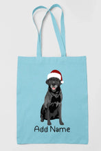 Load image into Gallery viewer, Personalized Black Labrador Love Zippered Tote Bag-Accessories-Accessories, Bags, Black Labrador, Dog Mom Gifts, Labrador, Personalized-13