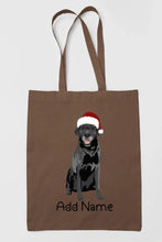 Load image into Gallery viewer, Personalized Black Labrador Love Zippered Tote Bag-Accessories-Accessories, Bags, Black Labrador, Dog Mom Gifts, Labrador, Personalized-15