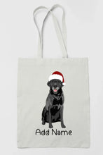 Load image into Gallery viewer, Personalized Black Labrador Love Zippered Tote Bag-Accessories-Accessories, Bags, Black Labrador, Dog Mom Gifts, Labrador, Personalized-3
