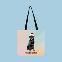 Load image into Gallery viewer, Personalized Black Labrador Small Tote Bag-Accessories-Accessories, Bags, Black Labrador, Dog Mom Gifts, Labrador, Personalized-Small Tote Bag-Your Design-One Size-2