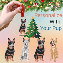 Load image into Gallery viewer, Australian Cattle Dog christmas-tree-ornament-multi