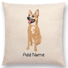 Load image into Gallery viewer, Personalized Blue Heeler Australian Cattle Dog Linen Pillowcase-Customizer-Blue Heeler, Dog Dad Gifts, Dog Mom Gifts, Home Decor, Personalized, Pillows-4