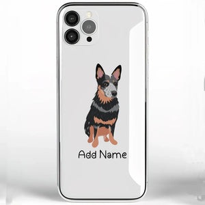 Personalized Blue Heeler Australian Cattle Dog Phone Cover-Cell Phone Accessories-Accessories, Blue Heeler, Dog Mom Gifts, Personalized, Phone Case-Phone Cover-Transparent TPU-One Size-2