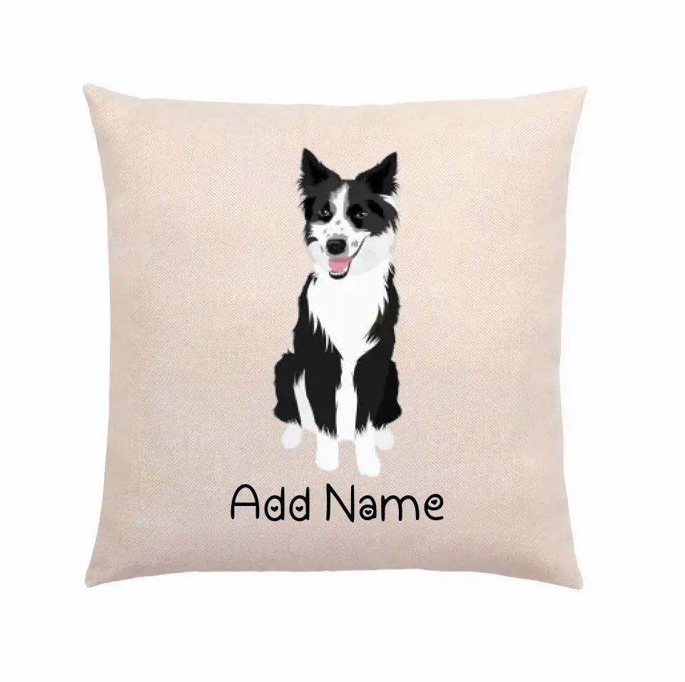 Personalized Border Collie Linen Pillowcase-Home Decor-Border Collie, Dog Dad Gifts, Dog Mom Gifts, Home Decor, Personalized, Pillows-Linen Pillow Case-Cotton-Linen-12