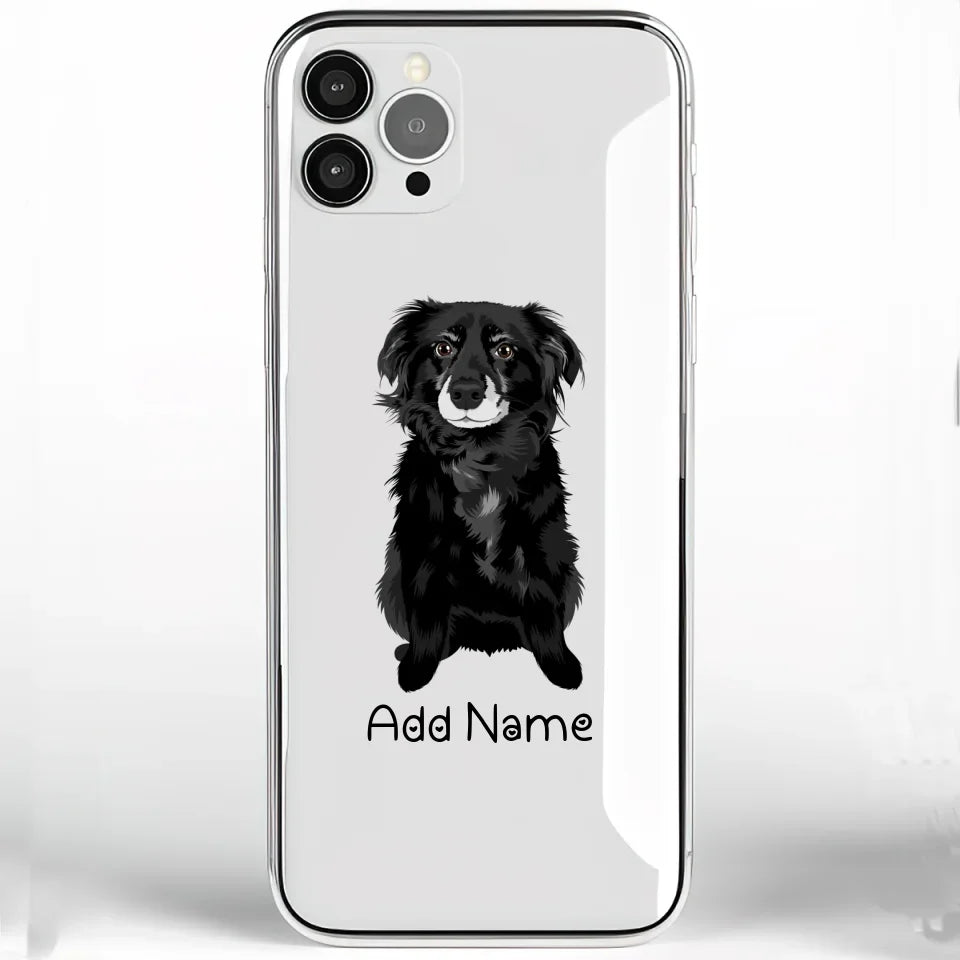 Personalized Border Collie Soft Shell Phone Cover-Cell Phone Accessories-Accessories, Border Collie, Dog Mom Gifts, Personalized, Phone Case-Phone Cover-Transparent TPU-One Size-2