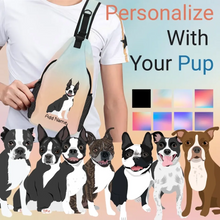 Load image into Gallery viewer, Boston-terrier sling-bag-multi