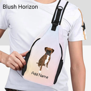 Personalized Boxer Dog Love Unisex Sling Bag Backpack-Accessories-Boxer-Unisex Sling Bag Backpack-Blush Horizon-One Size-20