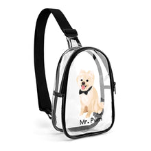 Load image into Gallery viewer, Personalized Boxer Dog Love Unisex Transparent Sling Bag-Accessories-Boxer-Unisex Transparent Sling Bag-Transparent-One Size-6