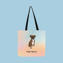 Load image into Gallery viewer, Personalized Boxer Dog Small Tote Bag-Accessories-Accessories, Bags, Boxer, Dog Mom Gifts, Personalized-Small Tote Bag-Your Design-One Size-2