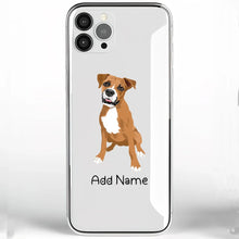 Load image into Gallery viewer, Personalized Boxer Dog Soft Shell Phone Cover-Cell Phone Accessories-Accessories, Boxer, Dog Mom Gifts, Personalized, Phone Case-Phone Cover-Transparent TPU-One Size-2