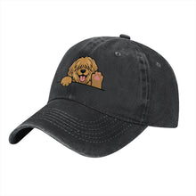 Load image into Gallery viewer, Personalized Briard Baseball Cap - Waving Briard Design - Match Your Dog's Coat Color-Hats &amp; Caps-Accessories,Baseball Caps,Briard,Dog Dad Gifts,Dog Mom Gifts-6