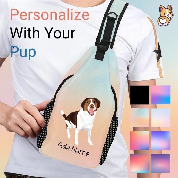 Brittany Spaniel sling-bag-single