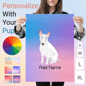 Bull Terrier poster-single