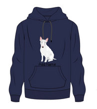 Load image into Gallery viewer, Personalized Bull Terrier Love Men&#39;s Warm Hoodie Sweatshirt-Apparel-Apparel, Bull Terrier, Dog Dad Gifts, Hoodie, Personalized, Sweatshirt-Men&#39;s Warm Hoodie Sweatshirt-Navy Blue-S-2