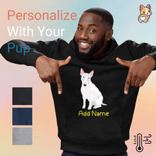 Load image into Gallery viewer, Bull Terrier hoodie-men-single