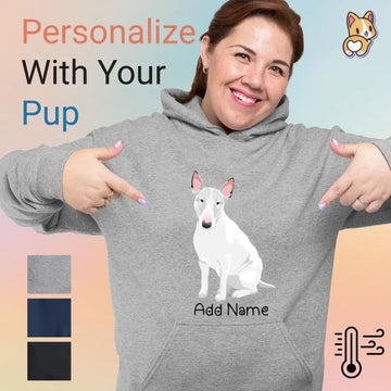 Personalized Bull Terrier Love Womens Warm Hoodie Sweatshirt 360x