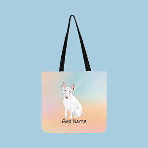 Personalized Bull Terrier Small Tote Bag-Accessories-Accessories, Bags, Bull Terrier, Dog Mom Gifts, Personalized-Small Tote Bag-Your Design-One Size-2