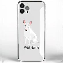 Load image into Gallery viewer, Personalized Bull Terrier Soft Shell Phone Cover-Cell Phone Accessories-Accessories, Bull Terrier, Dog Mom Gifts, Personalized, Phone Case-Phone Cover-Transparent TPU-One Size-2