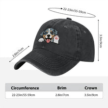 Load image into Gallery viewer, Personalized Catahoula Baseball Cap - Waving Catahoula Design - Match Your Dog's Coat Color-Hats &amp; Caps-Accessories,Baseball Caps,Catahoula,Dog Dad Gifts,Dog Mom Gifts-7