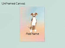 Load image into Gallery viewer, Personalized Catahoula Canvas Print Poster-Art-Catahoula-Canvas Poster-Light Canvas - Unframed-8x10-2