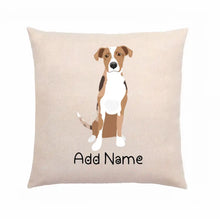 Load image into Gallery viewer, Personalized Catahoula Linen Pillowcase-Linen Pillow Case-Cotton-Linen-16"x16"