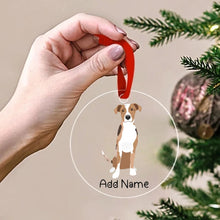 Load image into Gallery viewer, Personalized Catahoula Love Christmas Tree Ornaments-Christmas Ornament-Catahoula, Christmas, Personalized-Christmas Tree Ornaments-Transparent-3.5&quot; or 8.9 cm-2