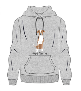 Personalized Catahoula Love Men's Warm Hoodie Sweatshirt-Apparel-Apparel, Catahoula, Dog Dad Gifts, Hoodie, Personalized, Sweatshirt-Men's Warm Hoodie Sweatshirt-Gray-S-10