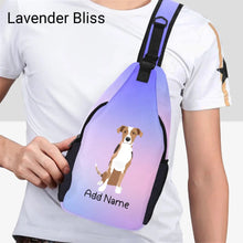 Load image into Gallery viewer, Personalized Catahoula Love Unisex Sling Bag Backpack-Accessories-Catahoula-Unisex Sling Bag Backpack-Lavender Bliss-One Size-15