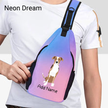 Load image into Gallery viewer, Personalized Catahoula Love Unisex Sling Bag Backpack-Accessories-Catahoula-Unisex Sling Bag Backpack-Neon Dream-One Size-17