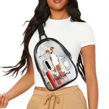 Load image into Gallery viewer, Personalized Catahoula Love Unisex Transparent Sling Bag-Accessories-Catahoula-Unisex Transparent Sling Bag-Transparent-One Size-3