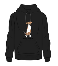 Load image into Gallery viewer, personalized-dog-mom-hoodie-for-women-black