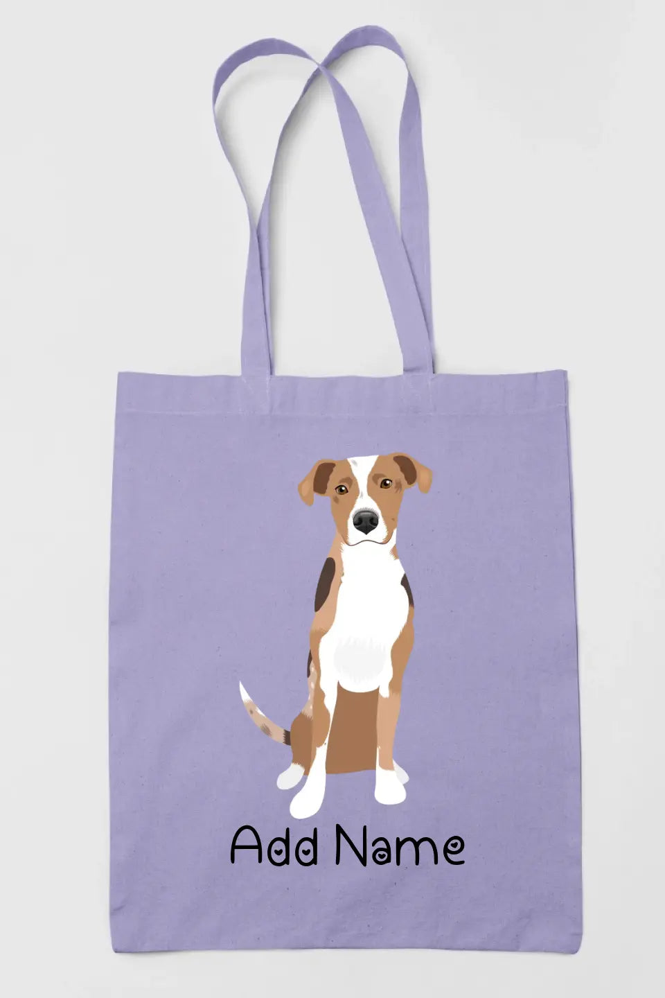 Personalized Catahoula Love Zippered Tote Bag-Accessories-Accessories, Bags, Catahoula, Dog Mom Gifts, Personalized-Zippered Tote Bag-Pastel Purple-Classic-2