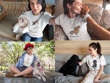 Load image into Gallery viewer, Personalized Catahoula Mom T Shirt for Women-Customizer-Apparel, Catahoula, Dog Mom Gifts, Personalized, Shirt, T Shirt-8