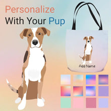 Load image into Gallery viewer, Personalized Catahoula Small Tote Bag-Accessories-Accessories, Bags, Catahoula, Dog Mom Gifts, Personalized-Small Tote Bag-Your Design-One Size-1